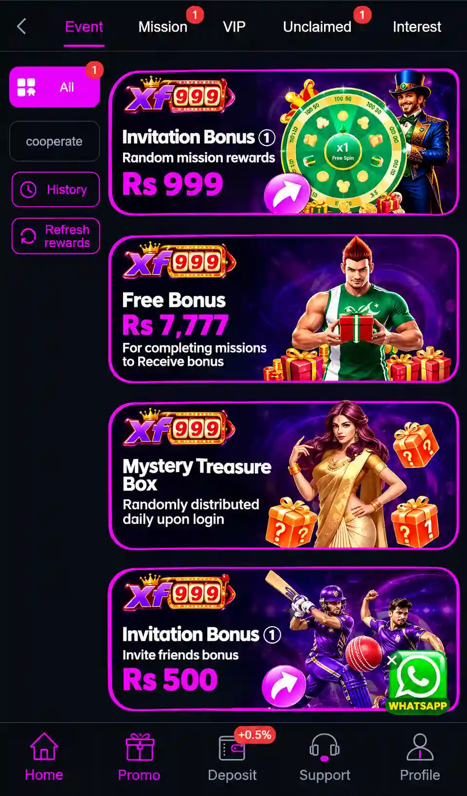 XF999 Game